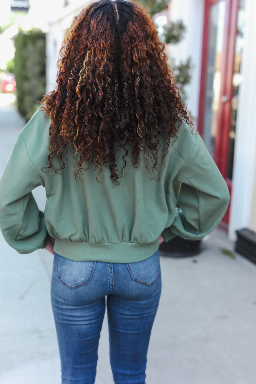 Cropped Boyfriend Jacket